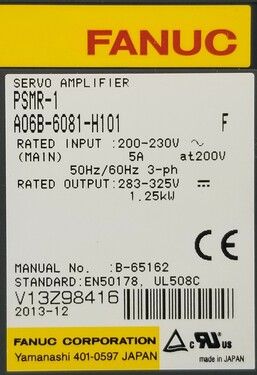 FANUC A06B-6081-H101 電源ユニット A06B-6081-H101 | FANUC Power Supplies